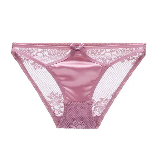 Lilac women's lace panty